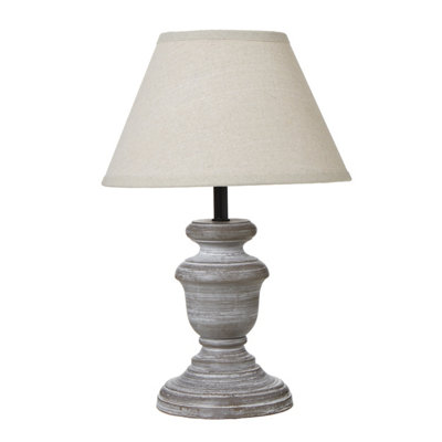Belluno Urn Table Lamp With Linen Shade from B&Q