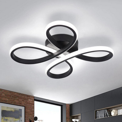 Dimmable Led Ceiling Light Modern Chandelier Lights Lamp Living Room Bedroom 30W from B&Q
