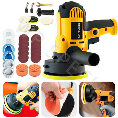  - Electric Car Polisher Buffer Sander Polishing Machine 5 Inch Buffing Sponge Kit