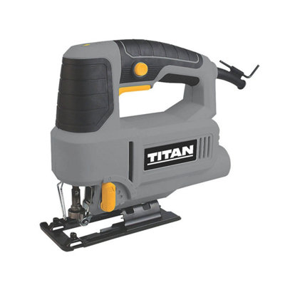 Titan Jigsaw Electric Ttb867Jsw Soft Grip Variable Speed 3 Stage Pendulum 600W from B&Q
