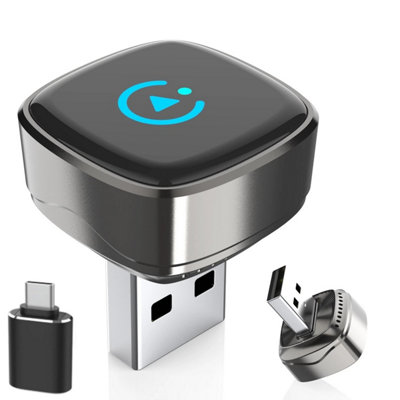 B&Q 2-In-1 Wireless Car Play Android Auto Adapter