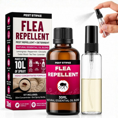 Essential Oil Flea Tick Lice Repellent for Dogs Cats Makes 10L Spray Pet Safe - Image 3