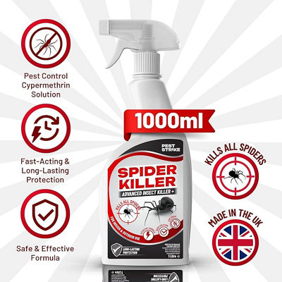 Volila Unisex Multicolor Spider Repellent Spray 500Ml - Rapid, Stain-Free Indoor/Outdoor | Size: 1000Ml - Image 2