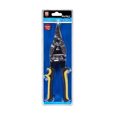 BlueSpot Tools Blue Spot Tools 250mm (10") Aviation Tin Snip from B&Q