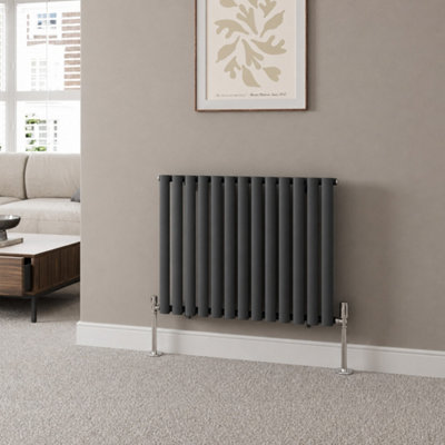 B&Q -  Designer Radiator Oval Panel Single Horizontal  600 X 780