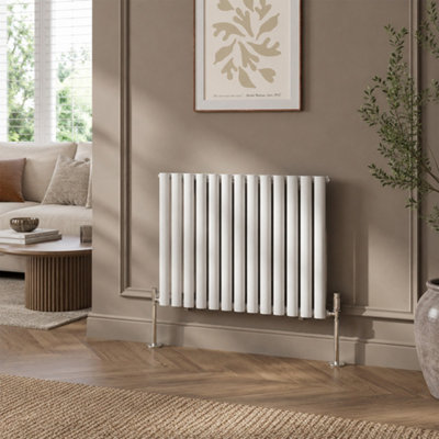 B&Q -  Designer Radiator Oval Panel Single Horizontal  600 X 780