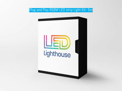 LED Lighthouse Plug And Play Rgbw Led Strip Light Kit 5M (Rgb + Pure White 6000K)