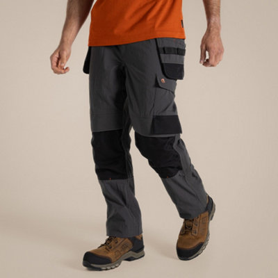 B&Q -  Sheffield Trousers Carbon Grey Black X Large