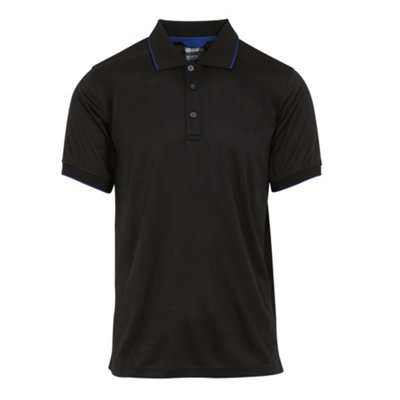 Regatta Professional Navigate Short Sleeve Polo Shirt Black from B&Q
