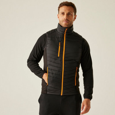 B&Q -  Mens Navigate Hybird Bodywarmer Black