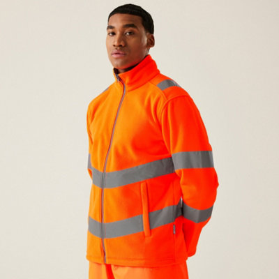 Regatta Professional Hi-Vis Pro Contract Thor Fleece Orange from B&Q