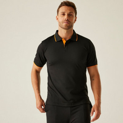 Regatta Professional Navigate Short Sleeve Polo Shirt Black from B&Q
