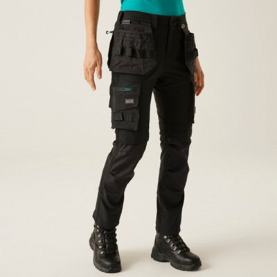 Regatta Professional Womens Ada Stretch Holster Trousers Black from B&Q