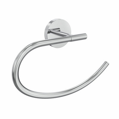 B&Q -  Towel Ring Chrome