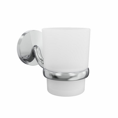 B&Q -  Tumbler Holder Chrome