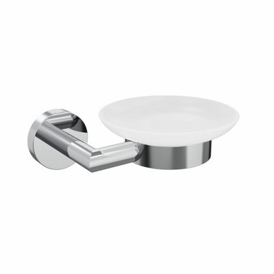 B&Q -  Soap Dish Holder Chrome