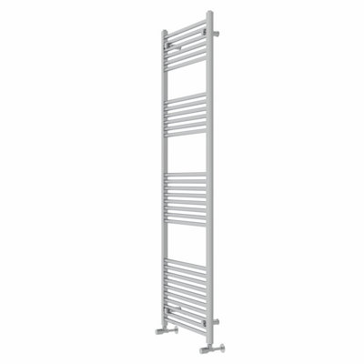Rinse bathrooms Rinse Straight Bathroom Heated Towel Rail Ladder Radiator Chrome 1800X600mm from B&Q