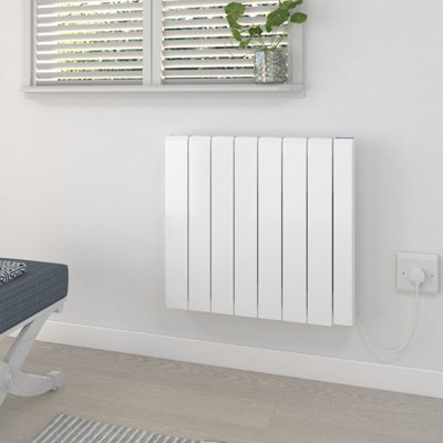 Rinse Bathrooms 2000W Electric Ceramic Radiator With Smart Wifi ConnectionDaily & Weekly Timer FunctionOpen Window Function from B&Q