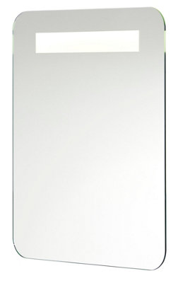 Cooke & Lewis Colwell Rectangular Wall-Mounted Bathroom Illuminated Modern Bathroom Mirror (H)50Cm (W)40Cm from B&Q