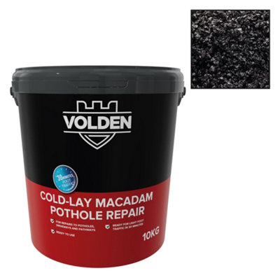 Volden Pothole Repair Ready Mixed Macadam10Kg Tub from B&Q