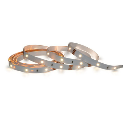 GoodHome Waldeck Mains-Powered (Plug-In) Led Neutral White Strip Light Pir Ip20 2000Lm 4000K (L)5M from B&Q