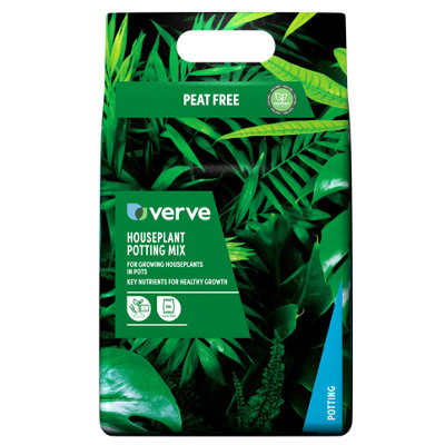 Verve Peat-Free Houseplant Compost 10L from B&Q