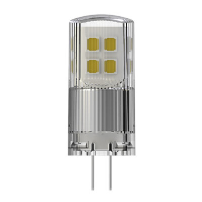 Jacobsen G4 2.6W 300Lm 320° Clear Capsule Warm White Led Dimmable Smd Light Bulb from B&Q