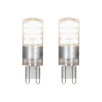 Jacobsen G9 2.6W Neutral White Led Light BulbPack Of 2 from B&Q
