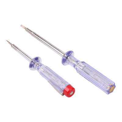 100V-250V Clear Voltage TesterSet Of 2 from B&Q