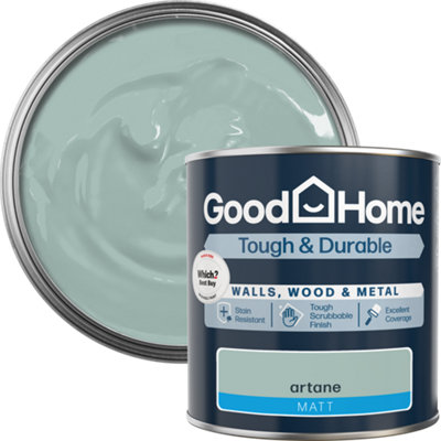 B&Q -  Tough & Durable Artane Matt Multi-Surface Paint1L