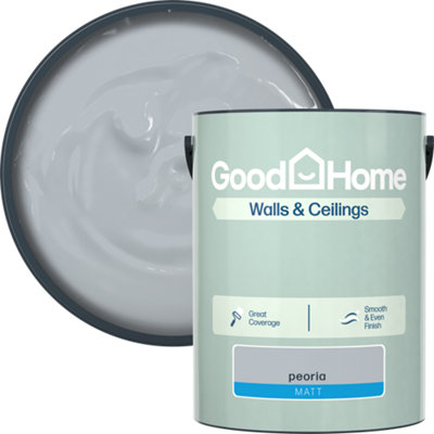B&Q -  Peoria Matt Wall & Ceiling Emulsion Paint5L