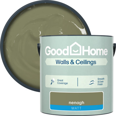 B&Q -  Nenagh Matt Wall & Ceiling Emulsion Paint2.5L