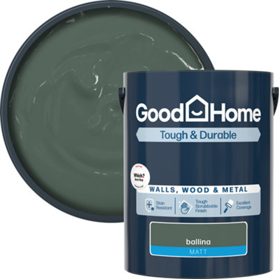 B&Q -  Tough & Durable Ballina Matt Multi-Surface Paint5L