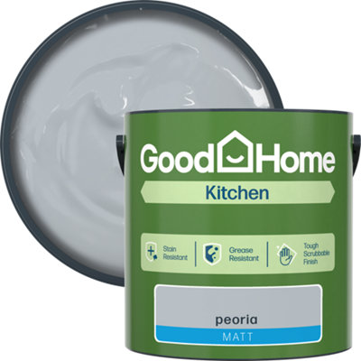 B&Q -  Kitchen Peoria Matt Wall & Ceiling Emulsion Paint2.5L