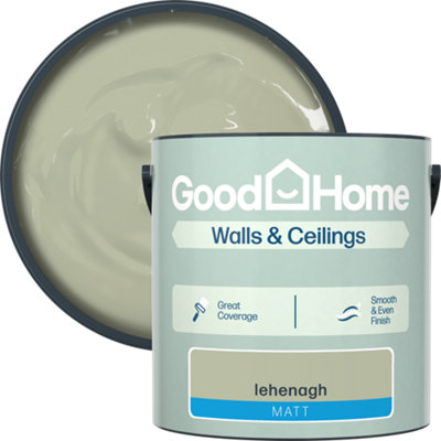 B&Q -  Lehenagh Matt Wall & Ceiling Emulsion Paint2.5L