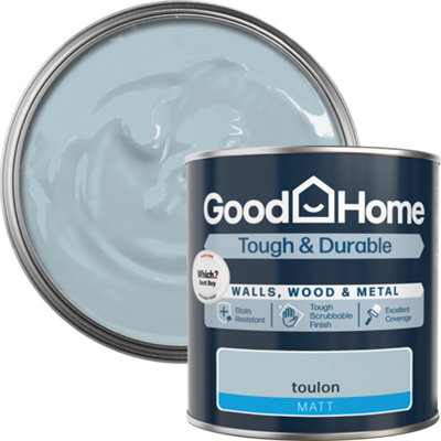 B&Q -  Tough & Durable Toulon Matt Multi-Surface Paint1L