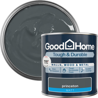 B&Q -  Tough & Durable Princeton Matt Multi-Surface Paint1L