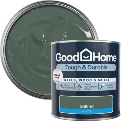 B&Q -  Tough & Durable Ballina Matt Multi-Surface Paint1L