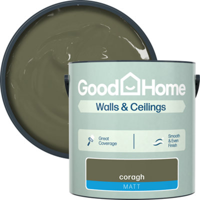 B&Q -  Coragh Matt Wall & Ceiling Emulsion Paint2.5L