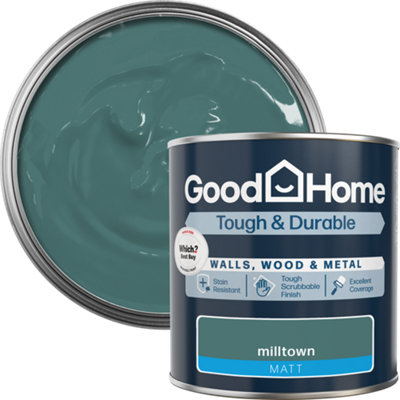 B&Q -  Tough & Durable Milltown Matt Multi-Surface Paint1L