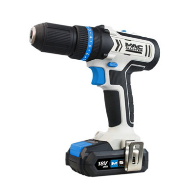 Mac Allister 18V Li-Ion Brushed Cordless Combi Drill (2 X 2Ah)Mcd18-Li-2Refurbished from B&Q