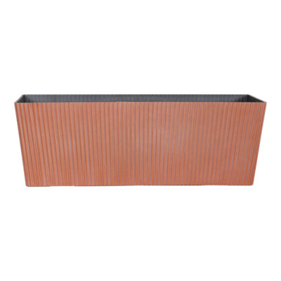Verve 27L Brown Plastic Rectangular Trough (H)21Cm (W)60Cm (D)60Cm from B&Q