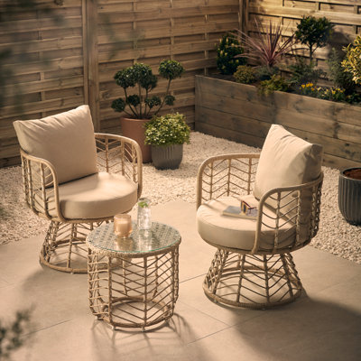 Shop garden bistro sets.