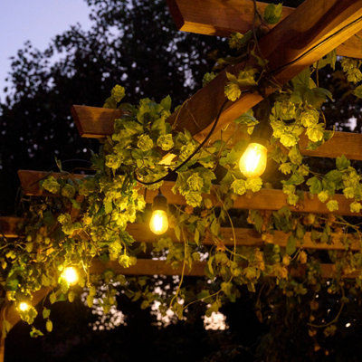 GoodHome Marazion Mains-Powered (Plug-In) Warm White 10 Led Indoor & Outdoor String Lights from B&Q