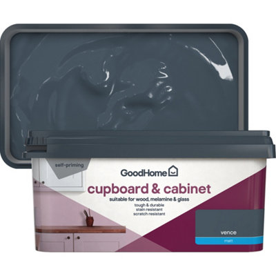 GoodHome Vence Matt Cupboard & Cabinet Paint2L from B&Q