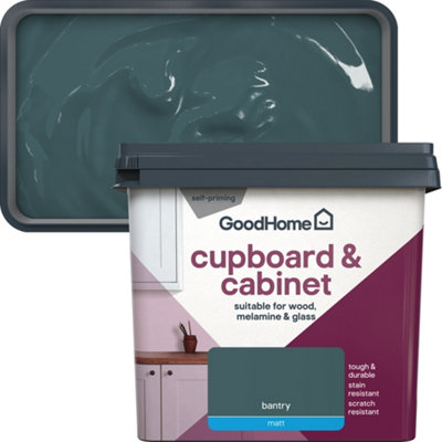 GoodHome Bantry Matt Cupboard & Cabinet Paint750Ml from B&Q