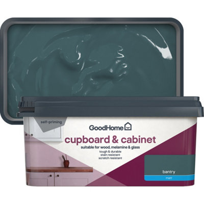 GoodHome Bantry Matt Cupboard & Cabinet Paint2L from B&Q