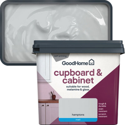 GoodHome Hamptons Matt Cupboard & Cabinet Paint750Ml from B&Q