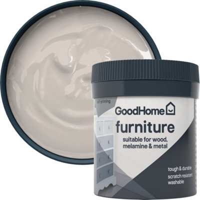 GoodHome Calgary Satin Furniture Paint80Ml Tester Pot from B&Q