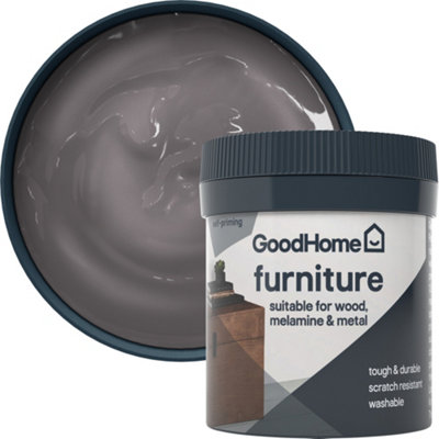 GoodHome Pasadena Metallic Effect Satin Furniture Paint80Ml Tester Pot from B&Q